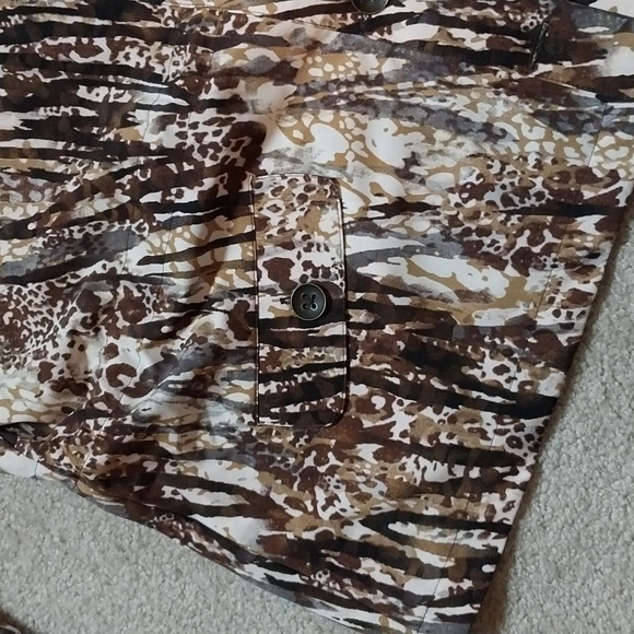 Zenergy Chico's hooded windbreaker sz 3 - Picture 5 of 7